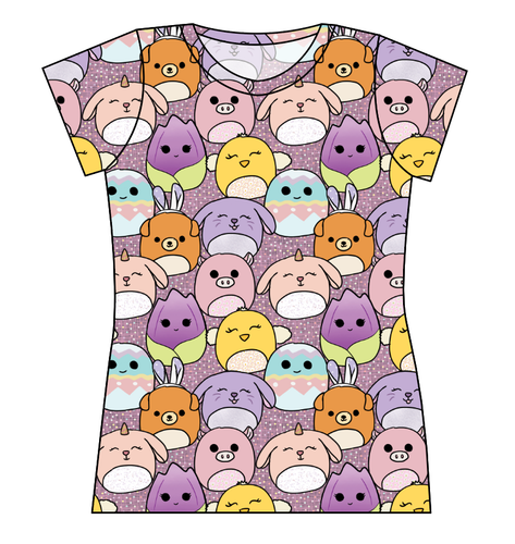 Easter Squish Friends Ladies' Basic Tee