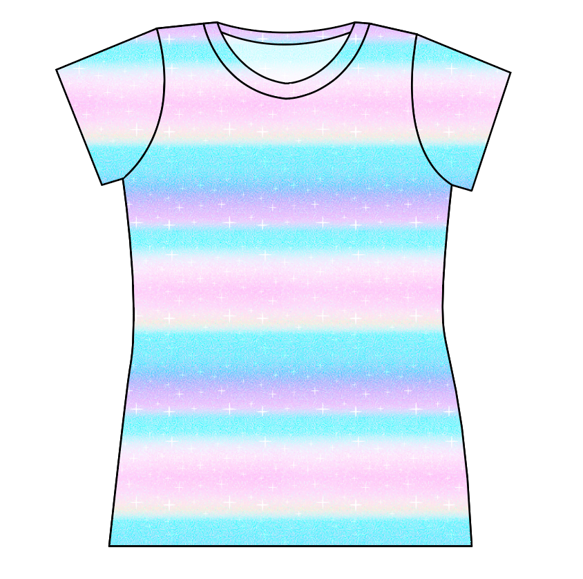 Glitters Ladies' Basic Tee