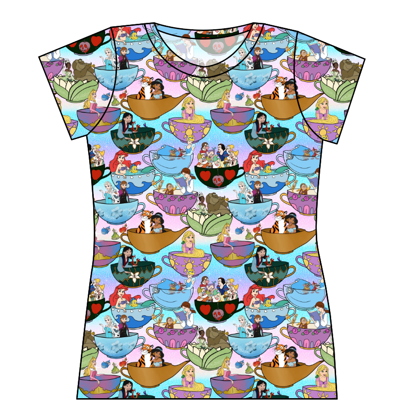 Enchanted Tea Party Ladies' Basic Tee