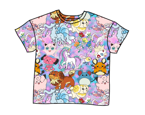 Enchanting Poke Oversized Tee