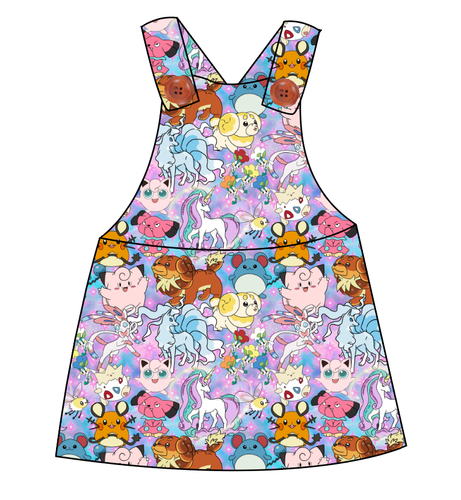 Enchanting Poke Skirt-Alls