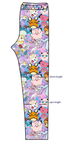 Enchanting Poke Basic Leggings