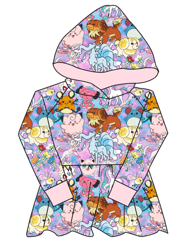 Enchanting Poke Peplum Hoodie (or Crewneck)