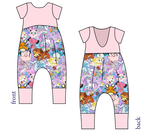 Enchanting Poke Low Back Romper and Bubble Romper