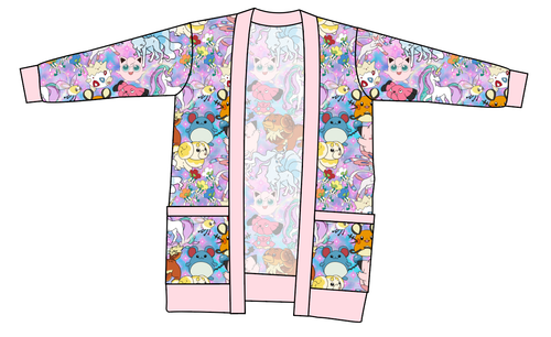 Enchanting Poke Ladies' Grandpa Cardigan