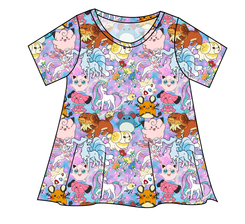 Enchanting Poke Ladies' Swing Tee