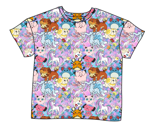 Enchanting Poke Ladies' Oversized Tee