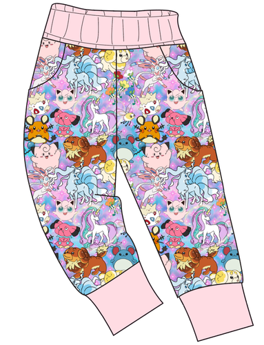 Enchanting Poke Ladies' Joggers and Jogger Shorts