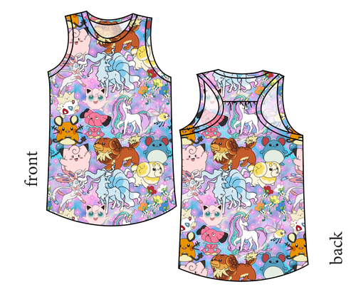 Enchanting Poke Summer Tank