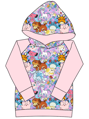 Enchanting Poke Ladies Hoodie