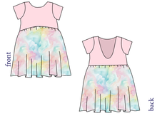 Load image into Gallery viewer, Ethereal Mist Low Back Dress