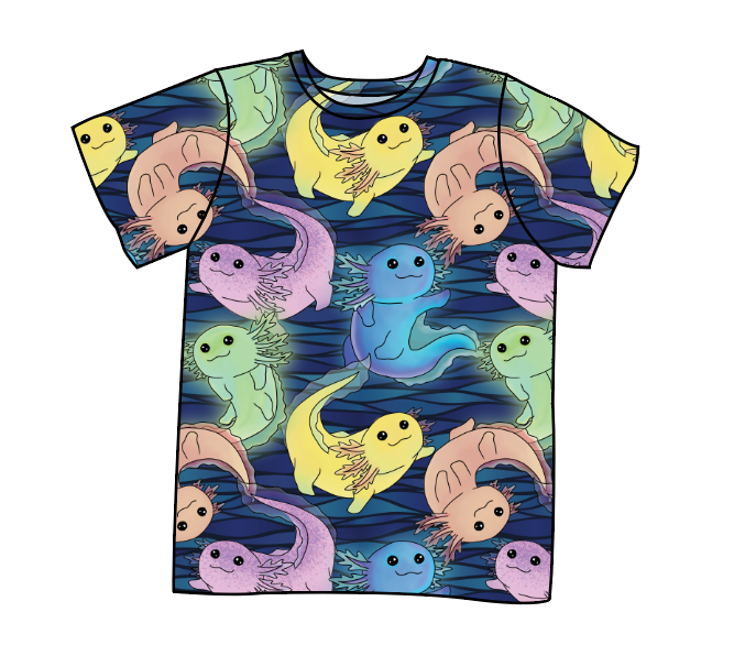 Axolotl Basic Tee and Tank