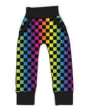 Load image into Gallery viewer, Rainbow Check Beanpole Pants And Shorts