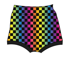 Load image into Gallery viewer, Rainbow Check Bummies