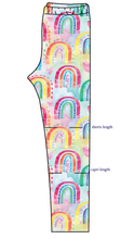 Load image into Gallery viewer, Over The Rainbow Basic Leggings