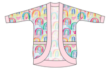 Load image into Gallery viewer, Over The Rainbow Ladies' Cocoon Cardigan
