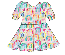 Load image into Gallery viewer, Over The Rainbow Prairie Dress
