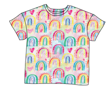 Load image into Gallery viewer, Over The Rainbow Ladies' Oversized Tee