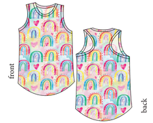 Load image into Gallery viewer, Over The Rainbow Ladies' Summer Tank