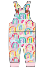 Load image into Gallery viewer, Over The Rainbow Overalls and Shortalls