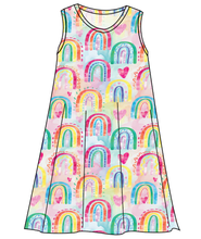 Load image into Gallery viewer, Over The Rainbow Ladies' Swing Dress
