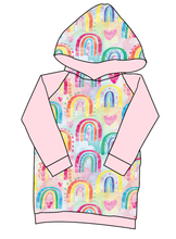 Load image into Gallery viewer, Over The Rainbow Classic Hoodie (or Crewneck)