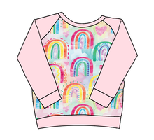 Load image into Gallery viewer, Over The Rainbow Classic Hoodie (or Crewneck)