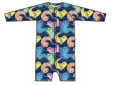 Load image into Gallery viewer, Axolotl Swim One Piece Rashguard Suit