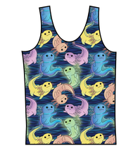 Load image into Gallery viewer, Axolotl Swim Basic Swim Top