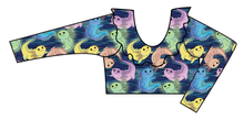 Load image into Gallery viewer, Axolotl Swim Ruffle Neck Swim Top