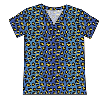 Load image into Gallery viewer, Celebration Cheetah Ladies&#39; Slouchy V-Neck Tee