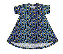 Load image into Gallery viewer, Celebration Cheetah Basic T-Shirt Dress