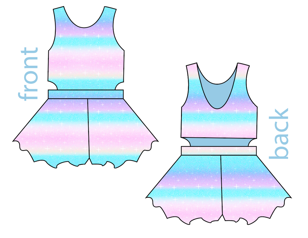 Glitters Kids Playsuit