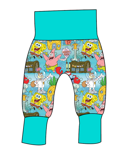 Bikini Bottom Grow With Me Pants And Shorts