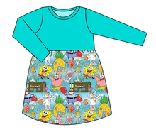 Load image into Gallery viewer, Bikini Bottom Play Dress