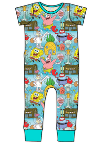 Bikini Bottom Emmett Pants And Shorts T-Shirt Romper