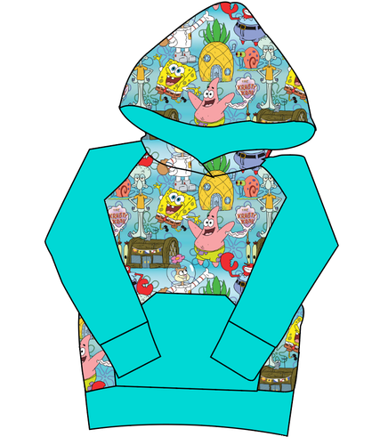 Bikini Bottom Mens' Hoodie