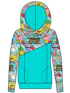 Bikini Bottom Ladies Hoodie