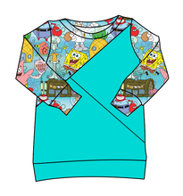 Load image into Gallery viewer, Bikini Bottom Classic Hoodie (or Crewneck)