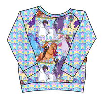 Load image into Gallery viewer, Unicorn Riders Classic Hoodie (or Crewneck)