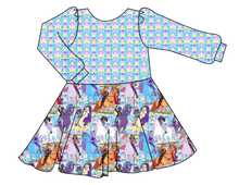Load image into Gallery viewer, Unicorn Riders Prairie Dress