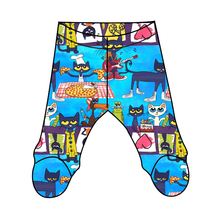 Load image into Gallery viewer, Pete &amp; Friends Newborn Footed Pants