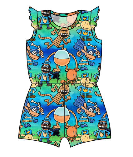 Crime-Biting Canine Ivy Summer Romper