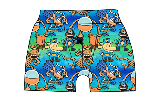 Crime-Biting Canine Mens' Boxer Briefs