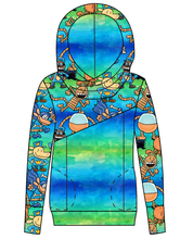 Load image into Gallery viewer, Crime-Biting Canine Ladies Hoodie