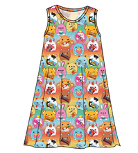 Load image into Gallery viewer, Snacky Friends Ladies&#39; Swing Dress