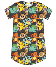 Load image into Gallery viewer, Poke Favs Ladies&#39; T-Shirt Dress