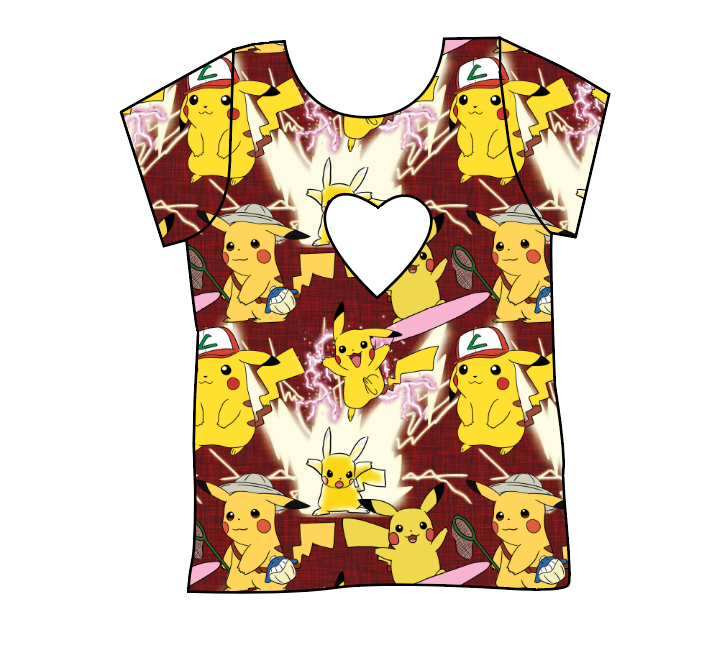 I Choose You Cambria Heart Back Tee