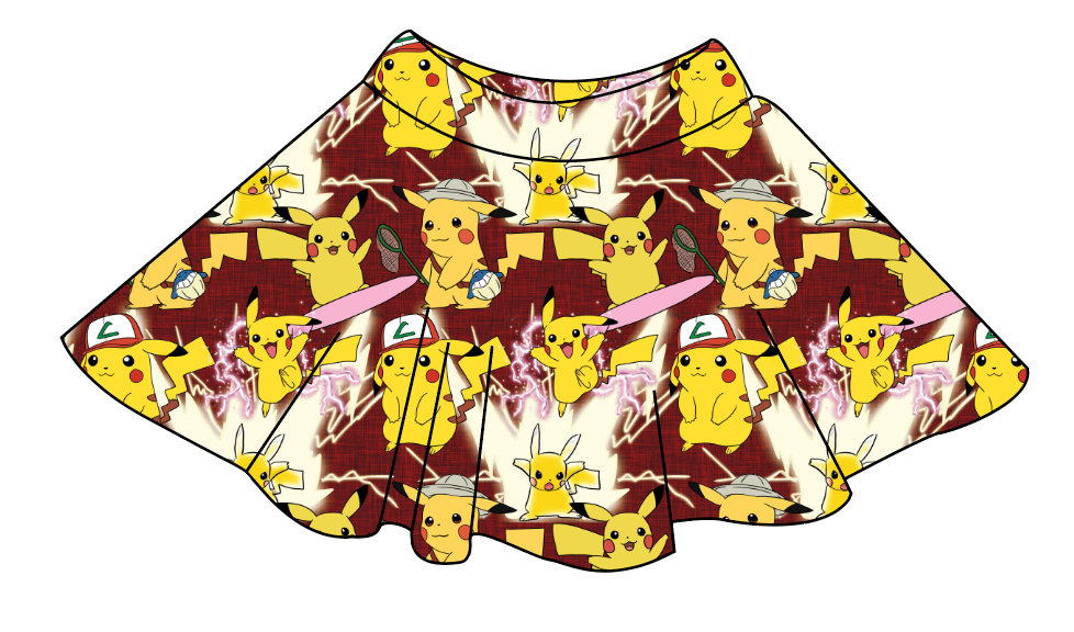 I Choose You Ladies' Circle Skirt