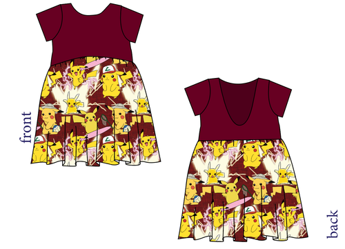 I Choose You Low Back Dress